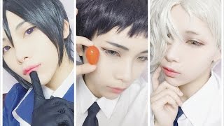 【刀剣乱舞COSPLAY】一人で三刀男子MAKEUP VIDEO【五虎退/薬研藤四郎/厚藤四郎】