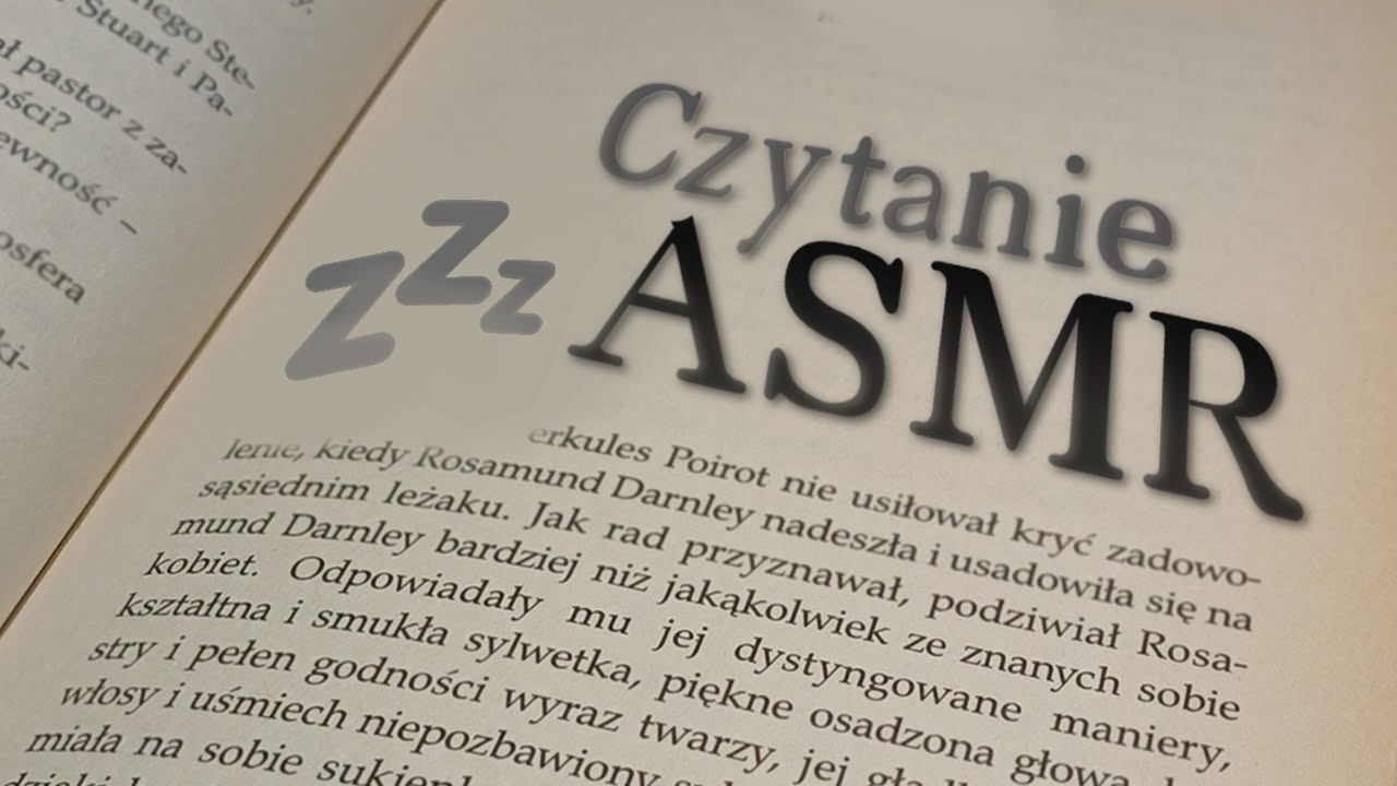 ASMR po polsku • Czytam Ci do snu 😴 Agatha Christie | delikatny szept