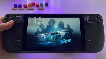 NFS Need for Speed Deluxe Edition 2016 - Steam Deck gameplay