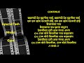 Marathi - Taal Bole Chipalila Karaoke Lyrics Scale Lowered