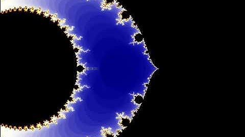 changing the inversion offset of the inverted mandelbrot set