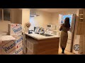新居へ引越す3日間のvlog | 空っぽ新居のプチルームツアー 賃貸2LDK | 引越し蕎麦と鶏塩つくね