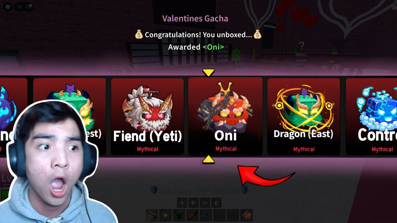 О боже! Мой самый удачный день обновления ко Дню святого Валентина в Blox Fruits..! 💖