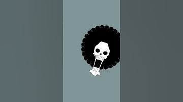 One Piece Create Brook HAHAHA The Best Short Animaton By MOHO PRO 13.5.2 #shorts