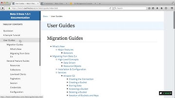 Starting to Work with AWS Using boto3