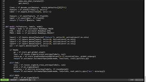 New Tensorflow chapter5. Estimator prediction