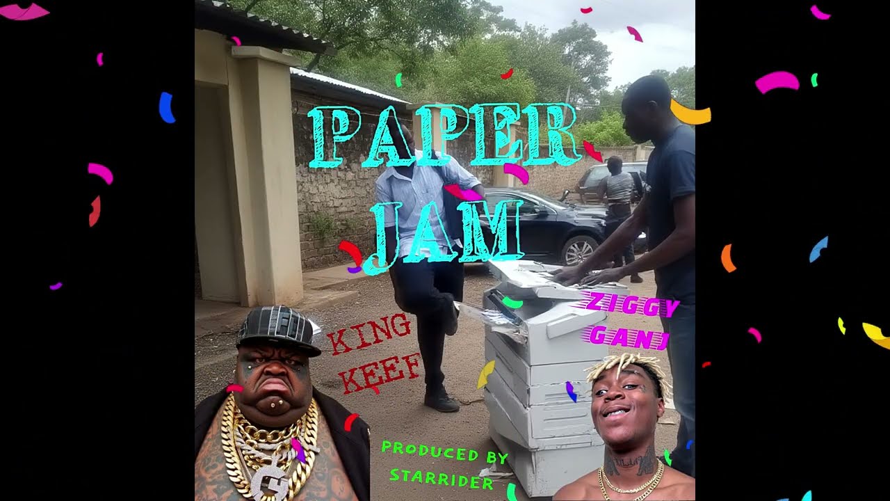King Keef & Ziggy Ganj - Paper Jam (2025 Single) (Official Audio / Visualizer)