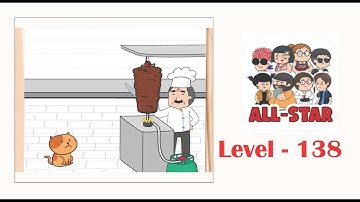 Brain test all star level 138 Get that cat some kebab.