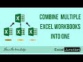 COMBINE Multiple Excel WORKBOOKS into One | ExcelJunction.com