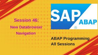 Session 46 New Data Browser Navigation