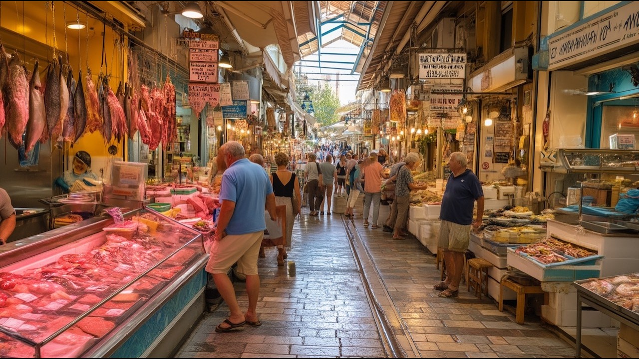 Athens’ Βusiest Food Market