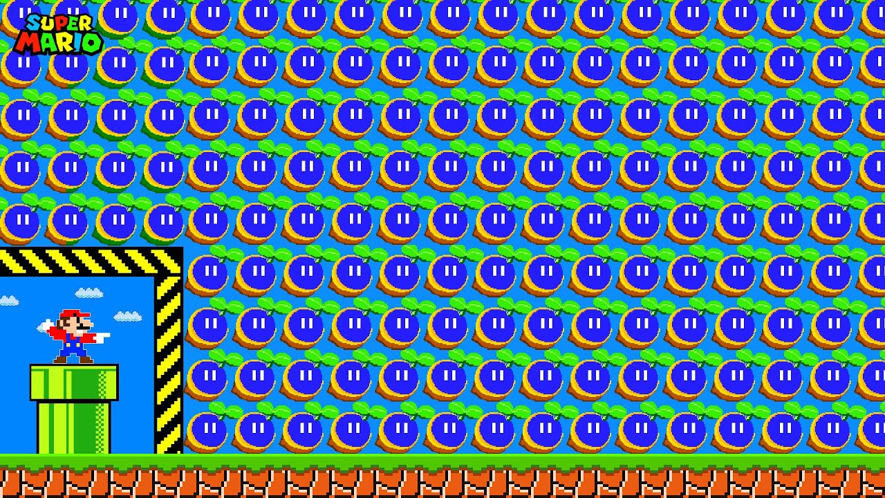 If Mario Had Too Many Wonder Seeds in Super Mario Bros...