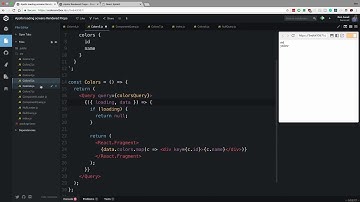 Apollo Loading screen with Query Component