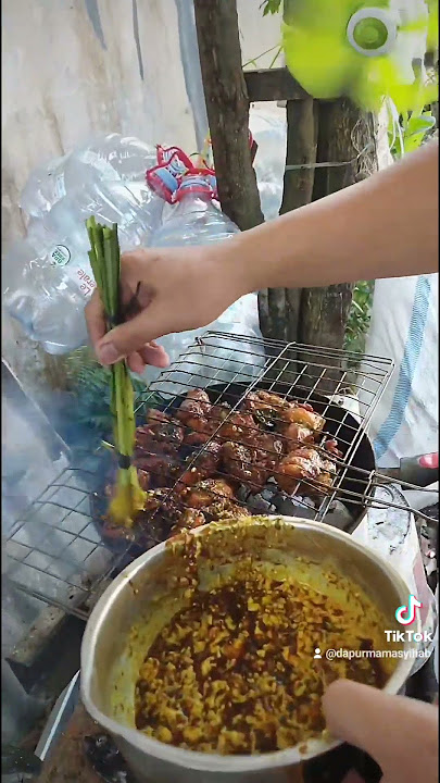 cara manggang ayam bakar