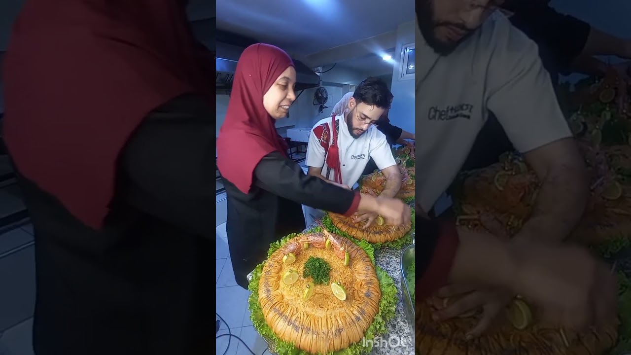 كواليس عرس مع طباخة مي الزاهية وشاف توفيق