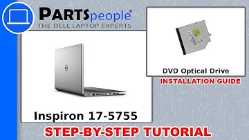 Dell Inspiron 17-5755 (P28E002) DVD Optical Drive How-To Video Tutorial