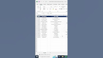 Delete Blank Columns Quickly and Easily #microsoftexceltutorial #exceltech #shortcutkeys #exceltips