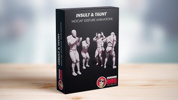 Unreal Engine Insults And Taunts MoCap Gesture Demo UE4 & UE5