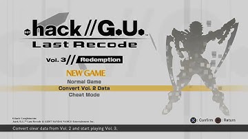 .Hack// G.U. Last Recode // Redemption // PS4 Gameplay Walkthrough No Commentary Part 1