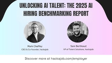Unlocking AI Talent: The 2025 AI Hiring Benchmarking Report