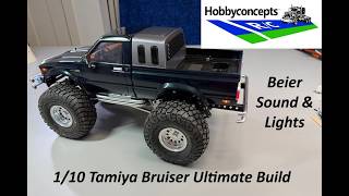 Tamiya 1/10 Bruiser Ultimate Build with Beier SFR-1 Sound & Lights