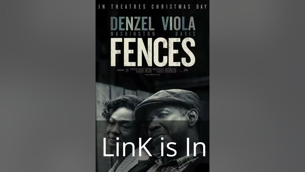 Where Can I Watch Fences For Free Watch Fences 2016 1080p BluRay For FREE -Direct LINK - YouTube