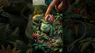 Mecha-Ivysaur Transformation! 🌿 Miniature Jungle Diorama ASMR