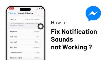 How to Fix Messenger Notification Sounds not Working on iPhone