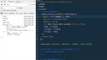 [ES6] - Iterables & Looping - The for of loop