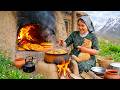 Traditional Afghan Bread &amp; Kabuli Pulao in a Mountain Village 🔥| Real Rural Life 🇦🇫
