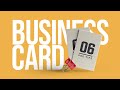 Designing A Business Card That Doesn&#39;t Suck! (6 Pro Tips)