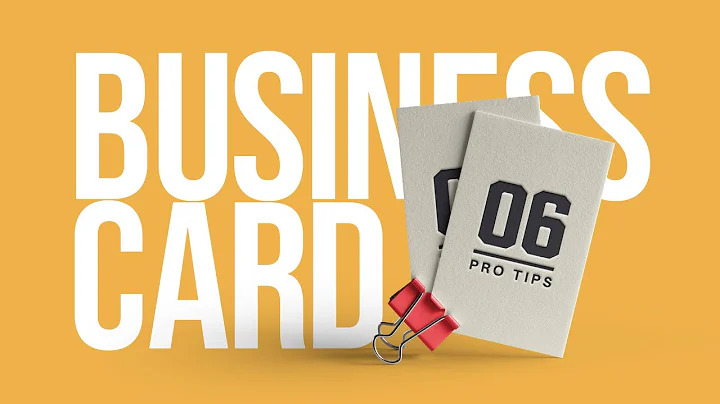 Designing A Business Card That Doesn't Suck! (6 Pro Tips) - DayDayNews