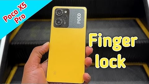 Poco X5 Pro Fingerprint Lock Setting, How To Set Fingerprint In Poco X5 Pro, Fingerprint In