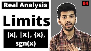 Special functions GIF, MOD, SIGNUM, FRACTIONAL PART Limits questions | Calculus