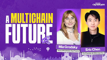 How Injective is Building a Multichain Future - ft. Eric Chen, Mia Grodsky | Solana Crossroads