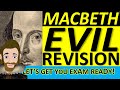 Macbeth Revision: Walking Talking Mock - How is Evil Presented in the Play?