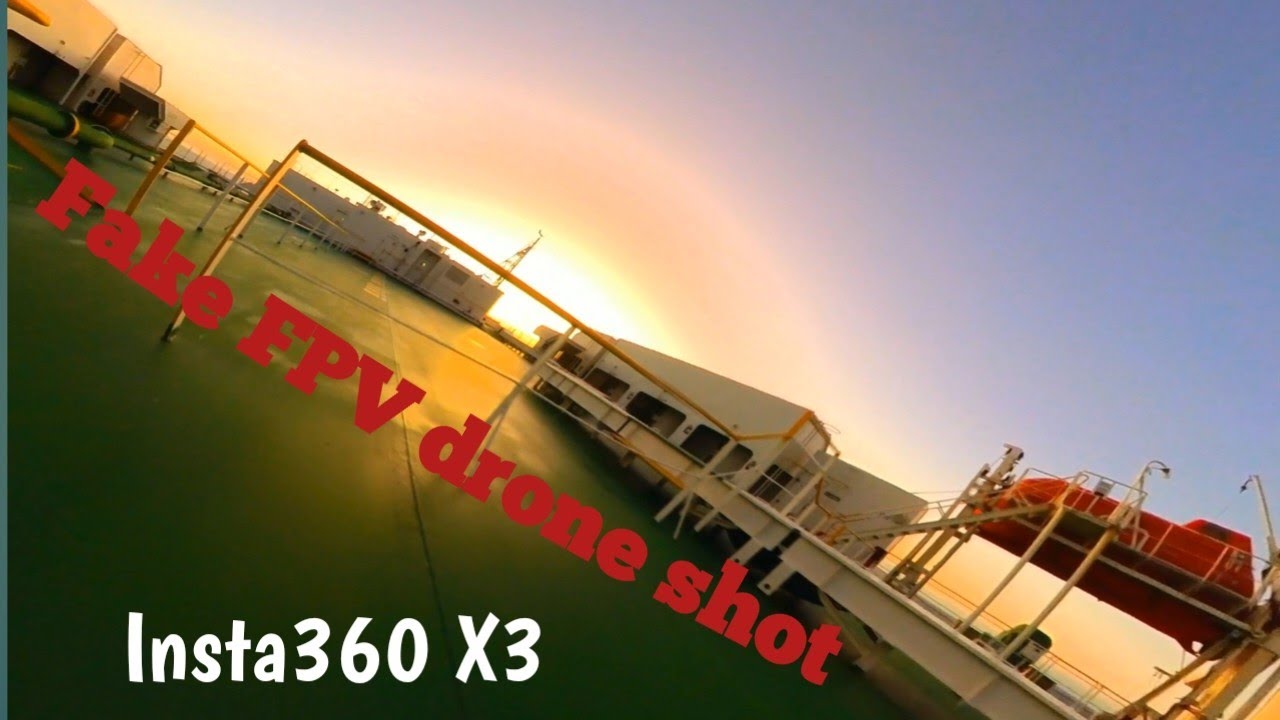 FAKE FPV DRONE SHOT WITH INSTA360 X3 - YouTube