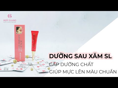 Son Kích Màu Môi Sau Xăm - Môi sau xăm căng mịn hồng hào với dưỡng kích màu SL