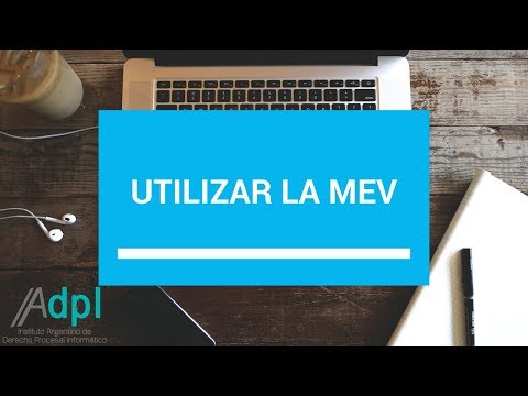 IADPI - Utilizar la MEV