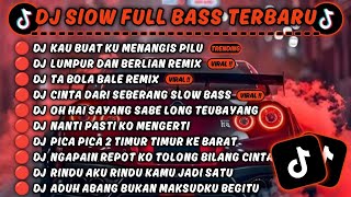 DJ SLOW REMIX FULL BASS TERBARU 2025🎵DJ KAU BUAT KU MENANGIS PILU🎵DJ LUMPUR DAN BERLIAN VIRAL TIKTOK