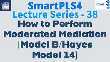 #SmartPLS4 Series 38 - Moderated Mediation (Model B)