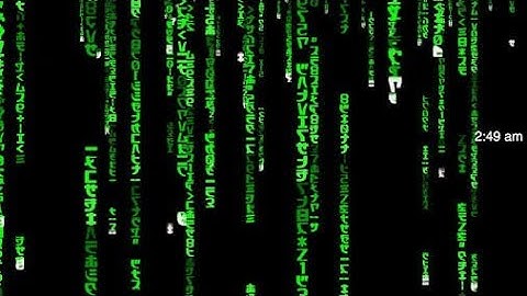How To Get HD Matrix Screensaver | Mordernize Your Desktop