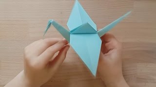 Оригами журавлик Оригами журавлик