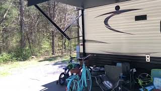 Camping at Cedars of Lebanon State Park, TN