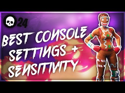 *UPDATED* Best Settings/Sensitivity To Use For PS4/Xbox Fortnite! (Top Console Player)