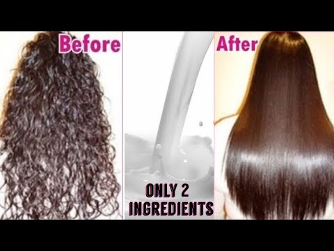 Video: Hair Straightening In Natural Ways