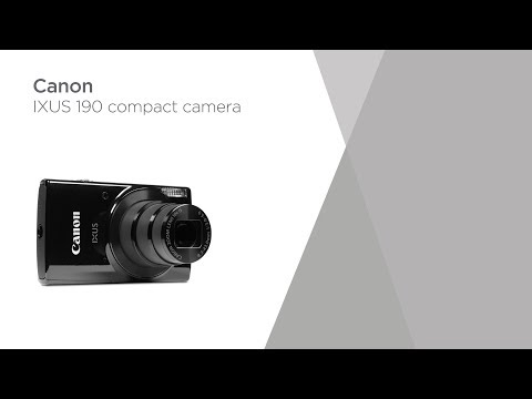 Canon IXUS 190 Compact Camera - Black | Product Overview | Currys PC World