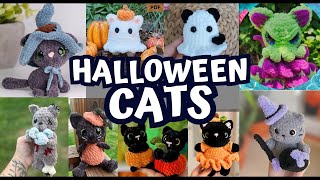 I Made a Bunch of Halloween Cats! | Crochet Pattern Reviews