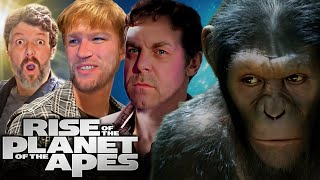 CAESAR!!!! First time watching Rise Of The Planet Of The Apes movie reaction