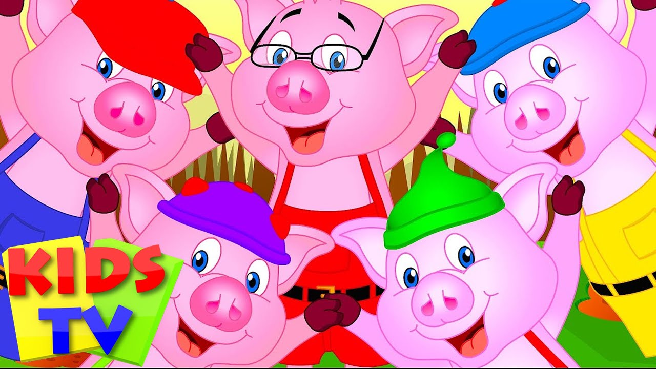 Five Little Piggies, Nursery Rhymes Five Little Series